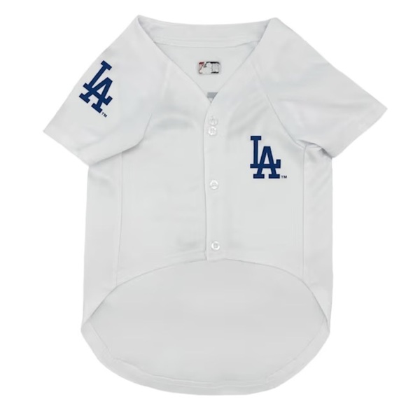 New Pets First Los Angeles Dodgers White Ohtani 17 Baseball Jersey - Picture 2 of 4